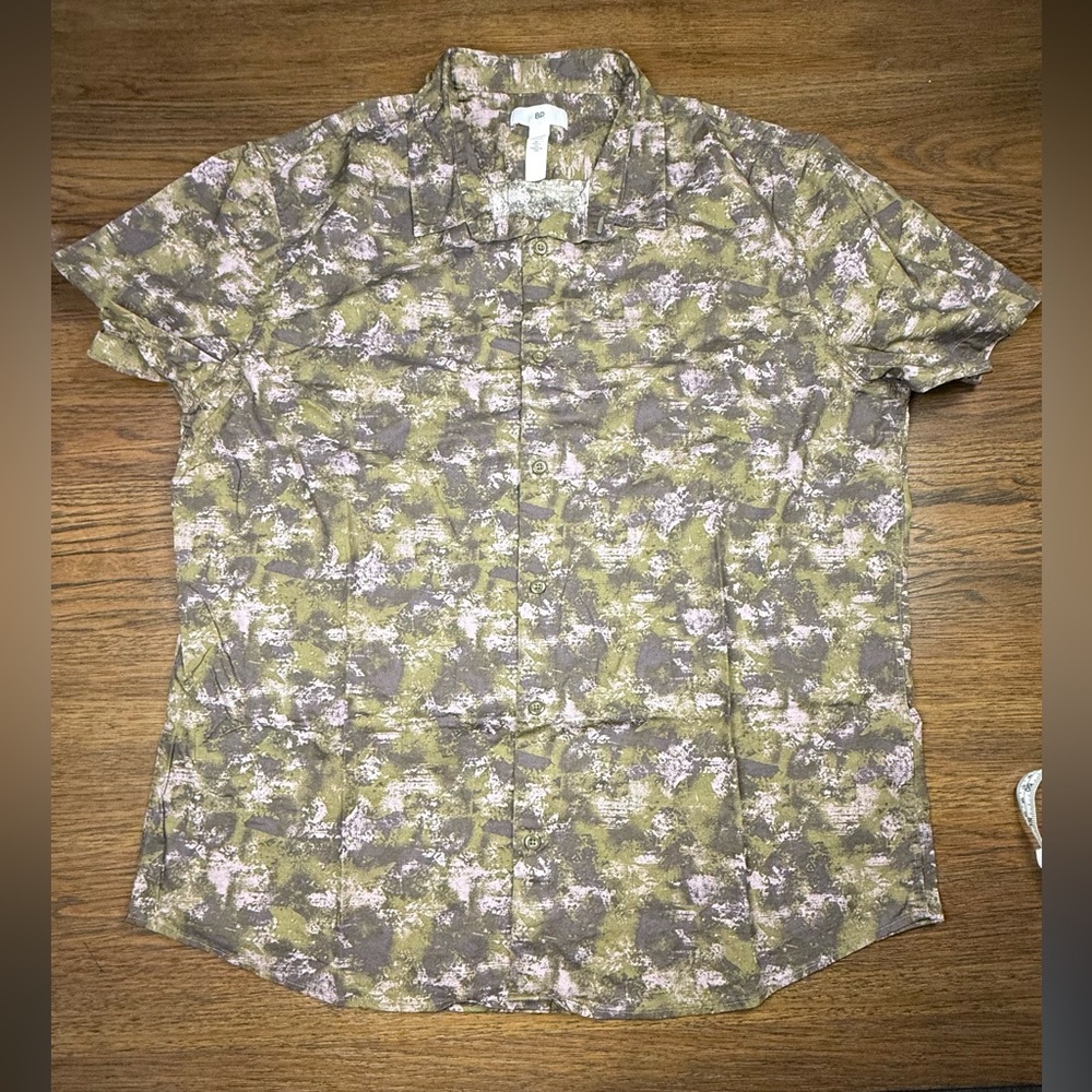 Floral Button-Up Shirt